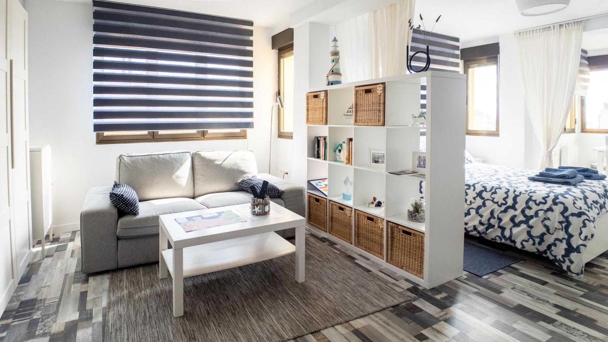Loft En Gijon - Cimavilla Con Vistas Al Cerro Ngoại thất bức ảnh